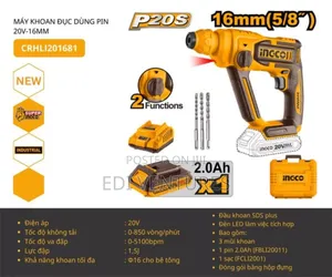 Ingco Cordless Rotary Hammer Crhli201681