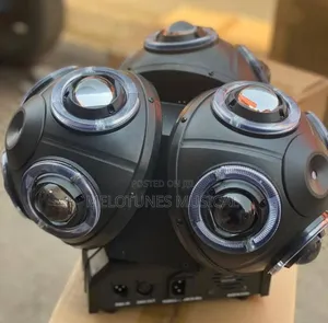 3head Football Moving Head Light RGBW With Laser