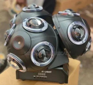 3head Football Moving Head Light RGBW With Laser