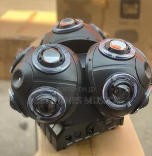 3head Football Moving Head Light RGBW With Laser