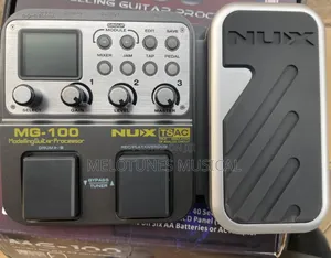 Nux Mg-100 Professional Multi-Effects Guitar Pedal Processor