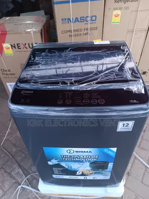 Sigma 10.5kg Top Load Full Automatic Washing Machine