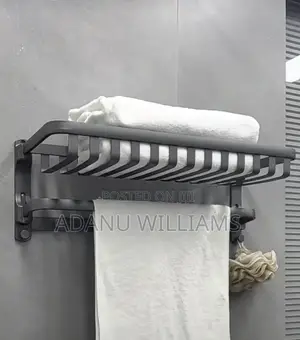 Highest Quality Multifunctional Foldable Bathroom Towel Rack