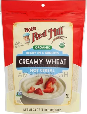 Bob's Red Mill Organic Creamy of Wheat Hot Cereal, 680g