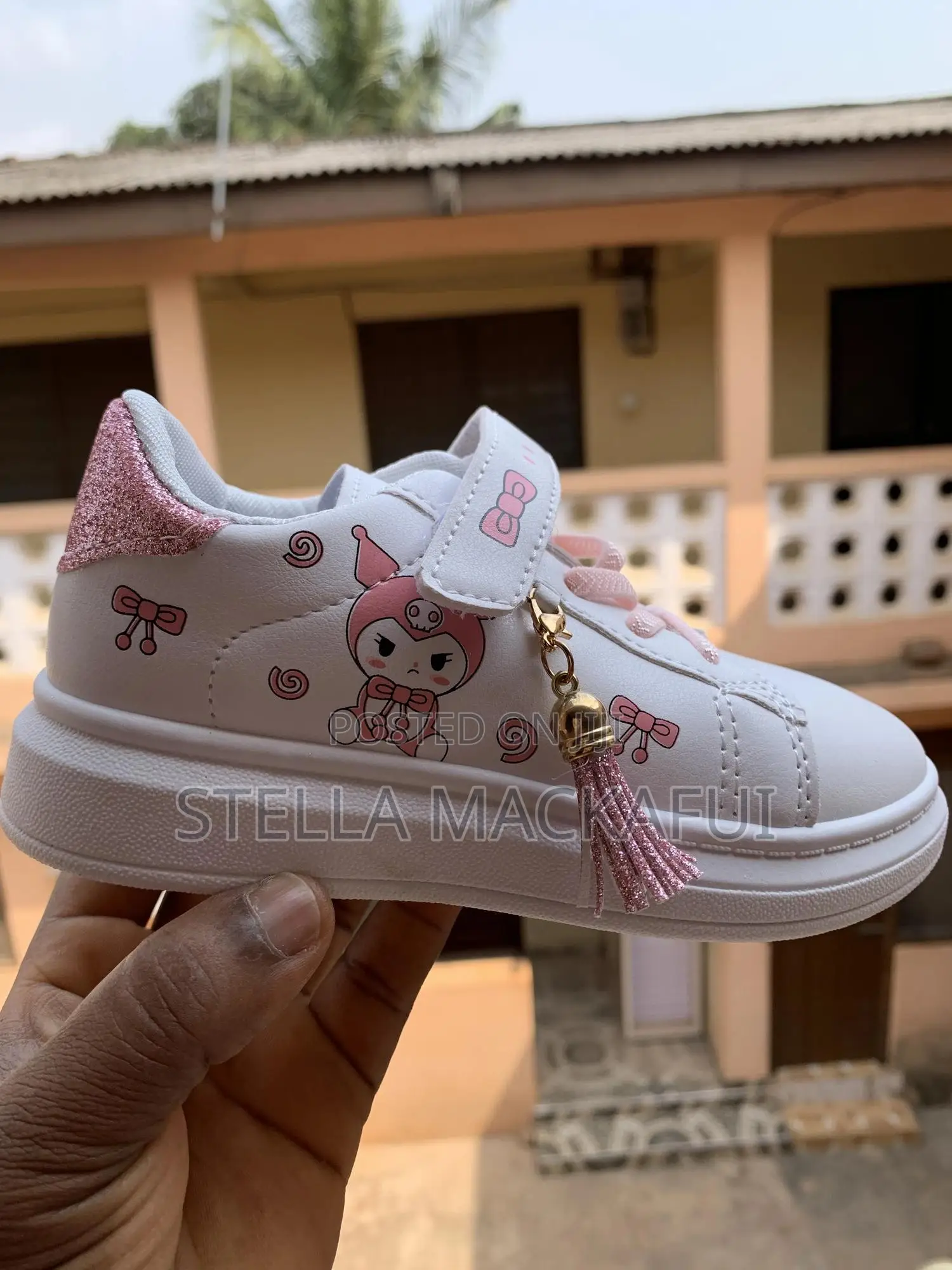 White Sneakers in Size 27/28 Only