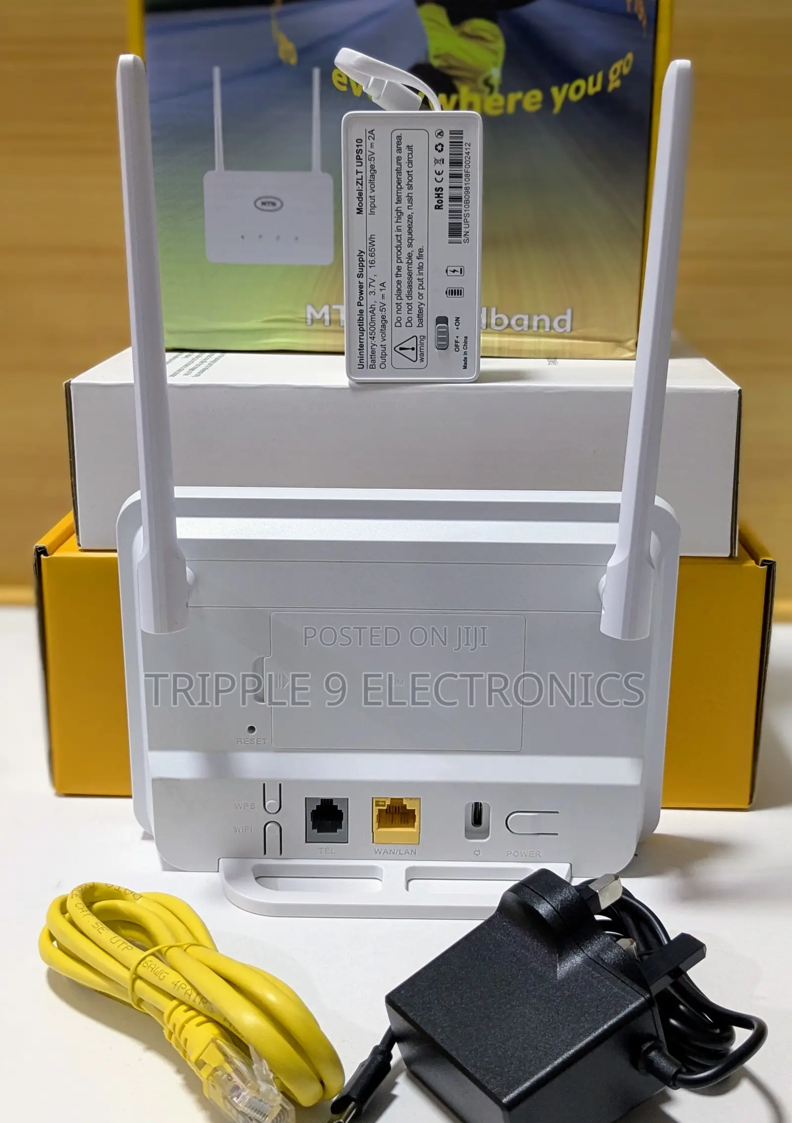 Universal 4g Portable Router (Supports Turbonet)