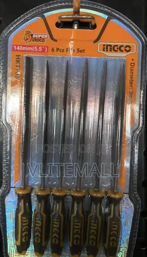 Ingco 6pcs Steel File Set