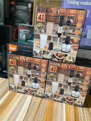 Pure Copper Motor 4in1 Hand Blender