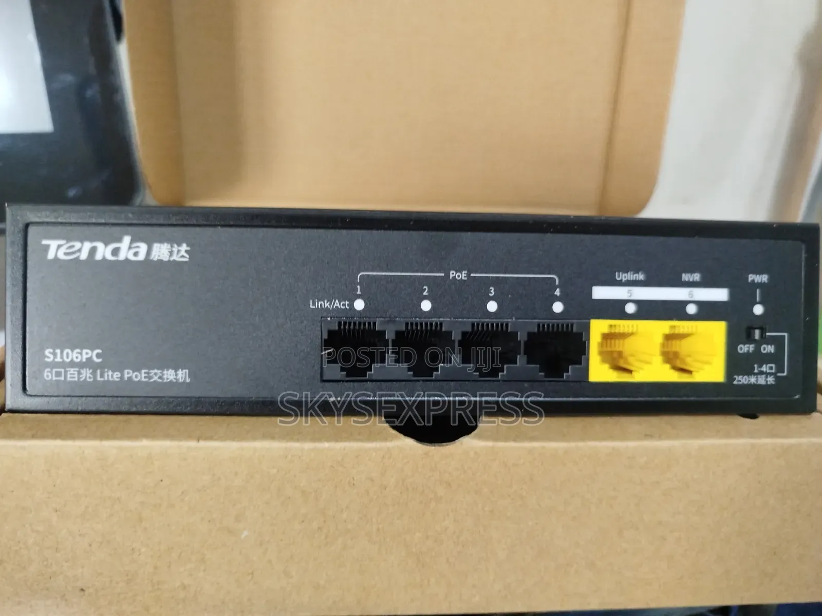 Tenda Poe Switch 4 Port