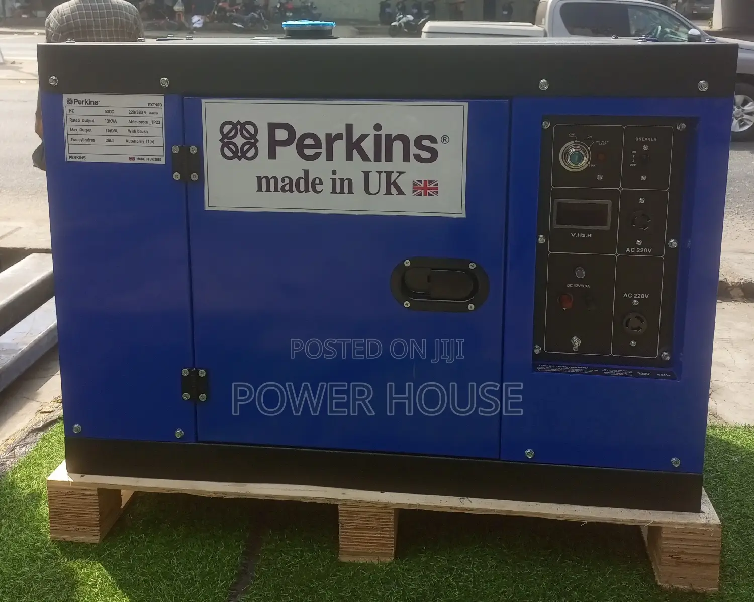 Perkins Super 15kva Generator 16500w 230v UK Generator