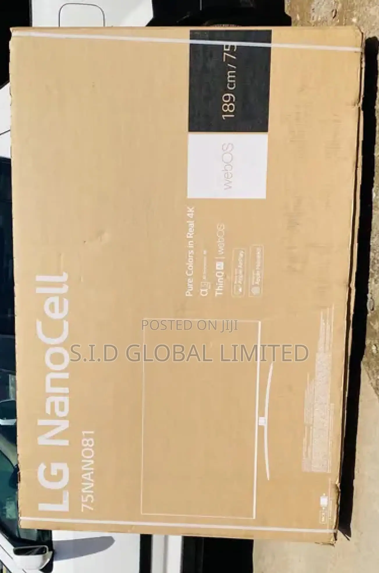 Excellent Slim LG Nanocell NANO81 75" Smart TV