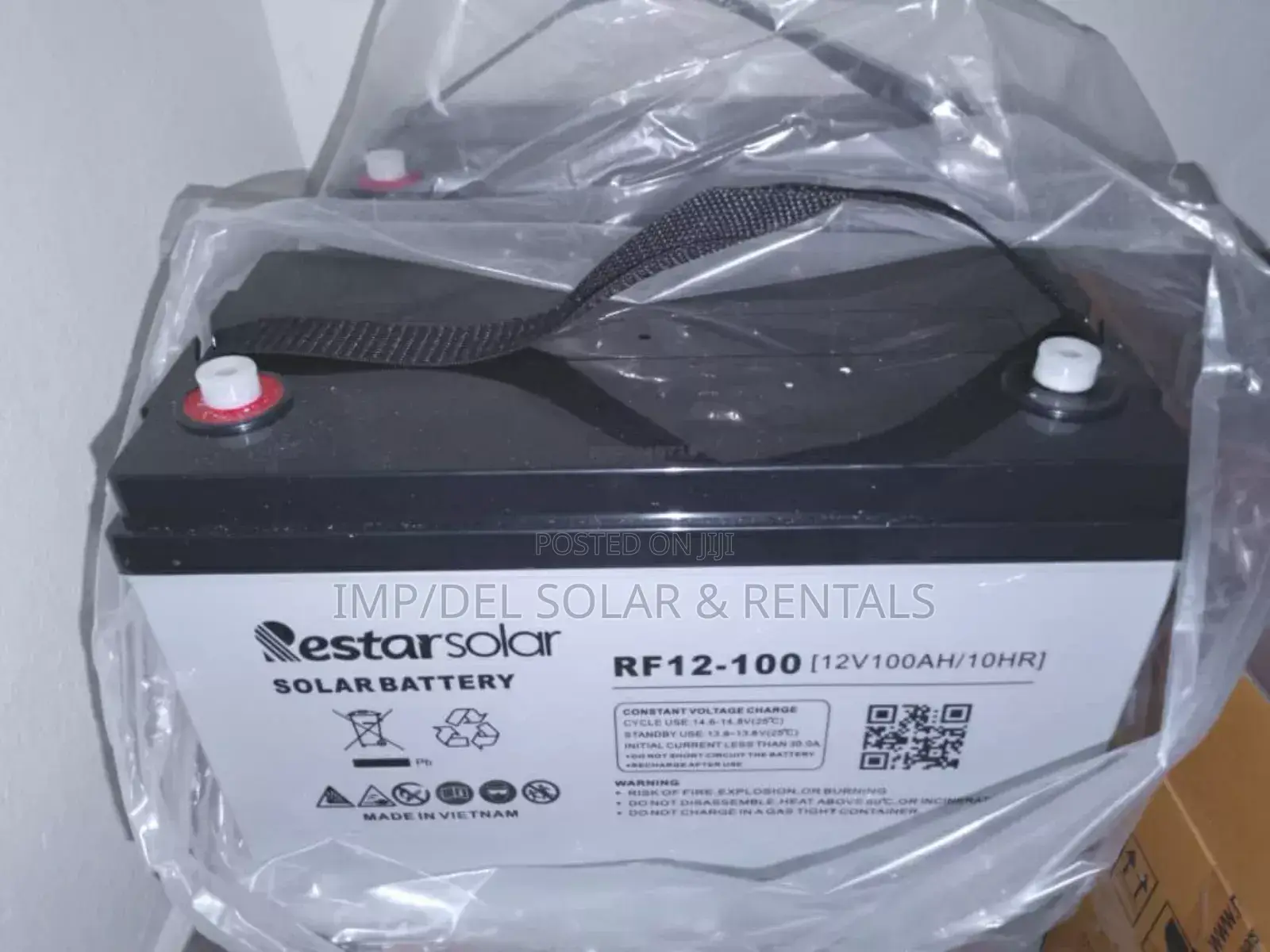 12V 100ah Gel Battery