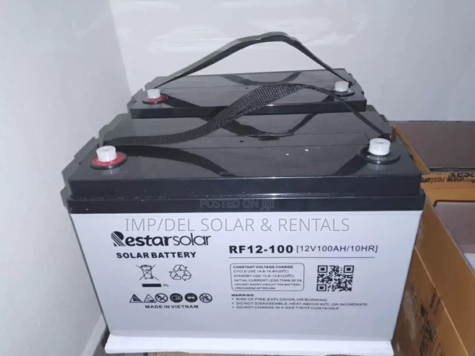 12V 100ah Gel Battery