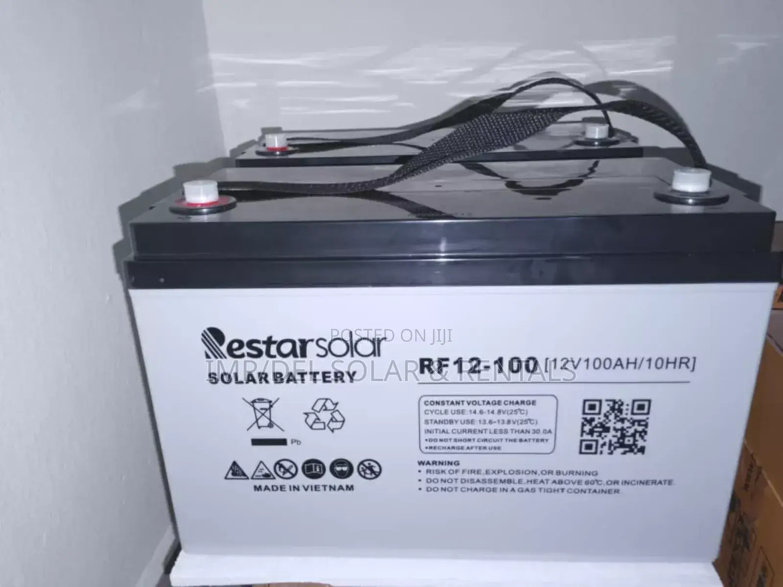 12V 100ah Gel Battery