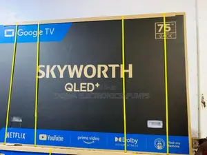 Real QLED Skyworth 75 Inches
