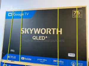 Real QLED Skyworth 75 Inches