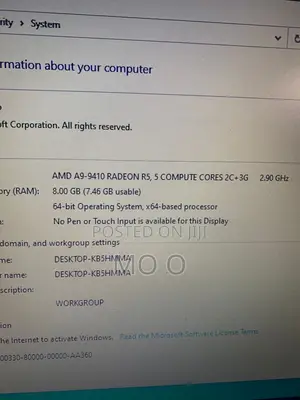 Laptop Acer Aspire E15 8GB AMD HDD 500GB
