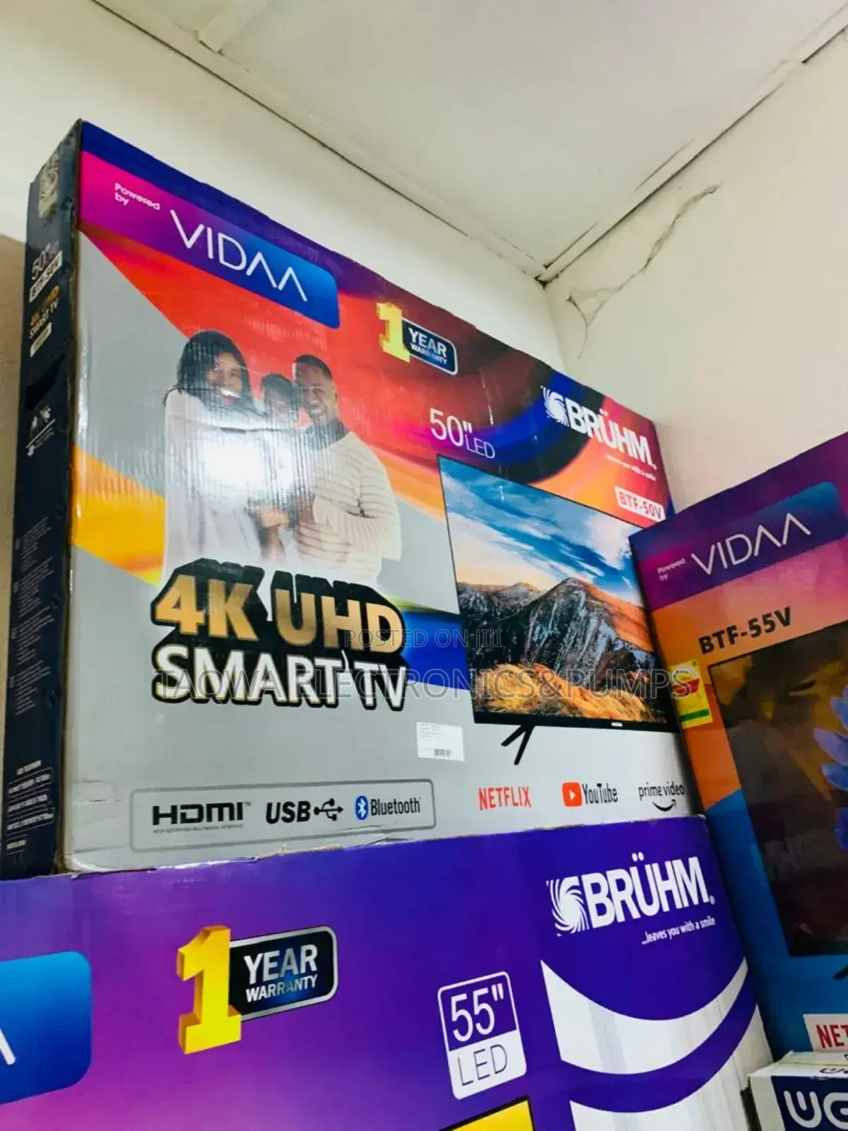 Uhd Smart Bruhm 50inch Android Tv