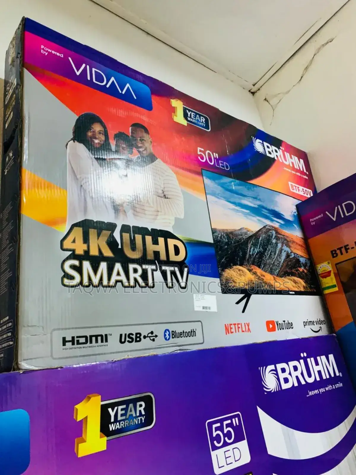 Uhd Smart Bruhm 50inch Android Tv