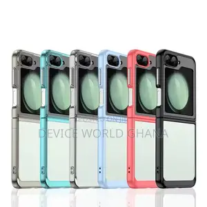 Transparent Color Case Available for Samsung Z Flip 6 and 5