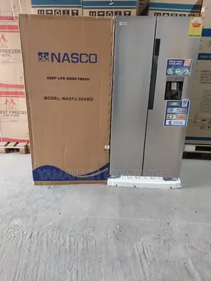 Nasco Side by Side Fridge With Water Dispenser Fridge 460ltr