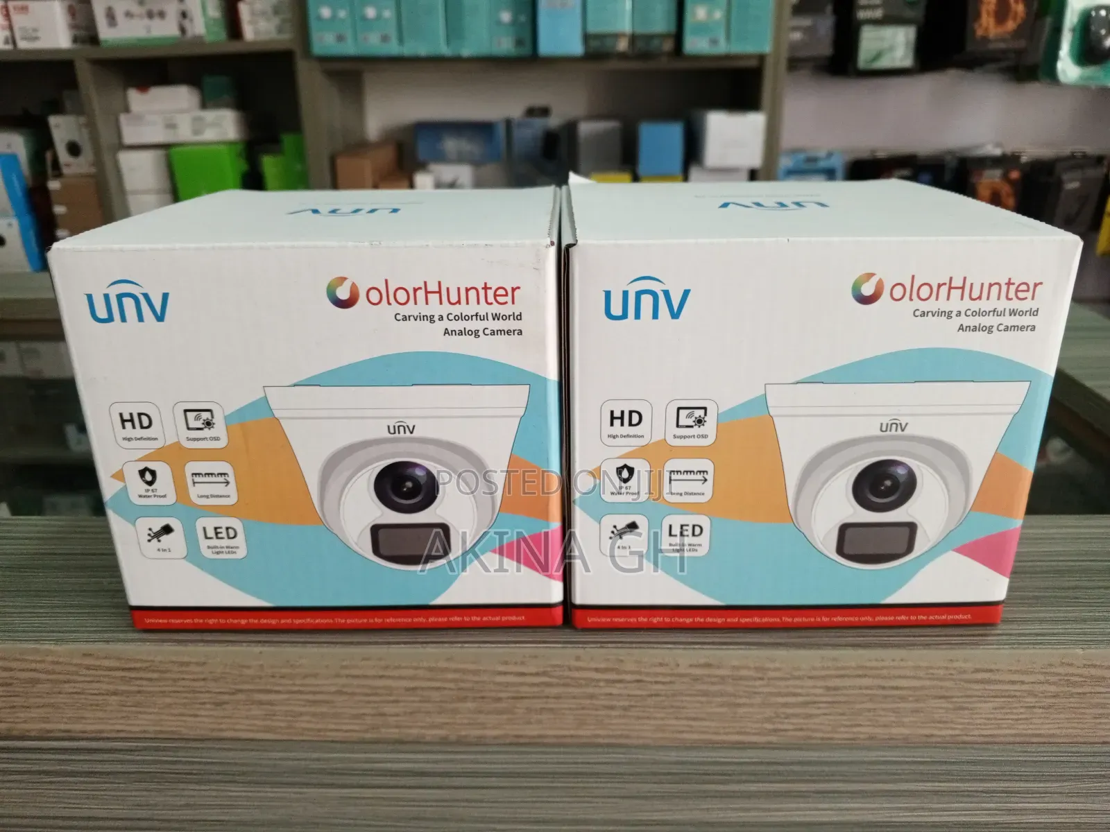 Uniview Unv Colorhunter Analog 2mp Camera Full Color