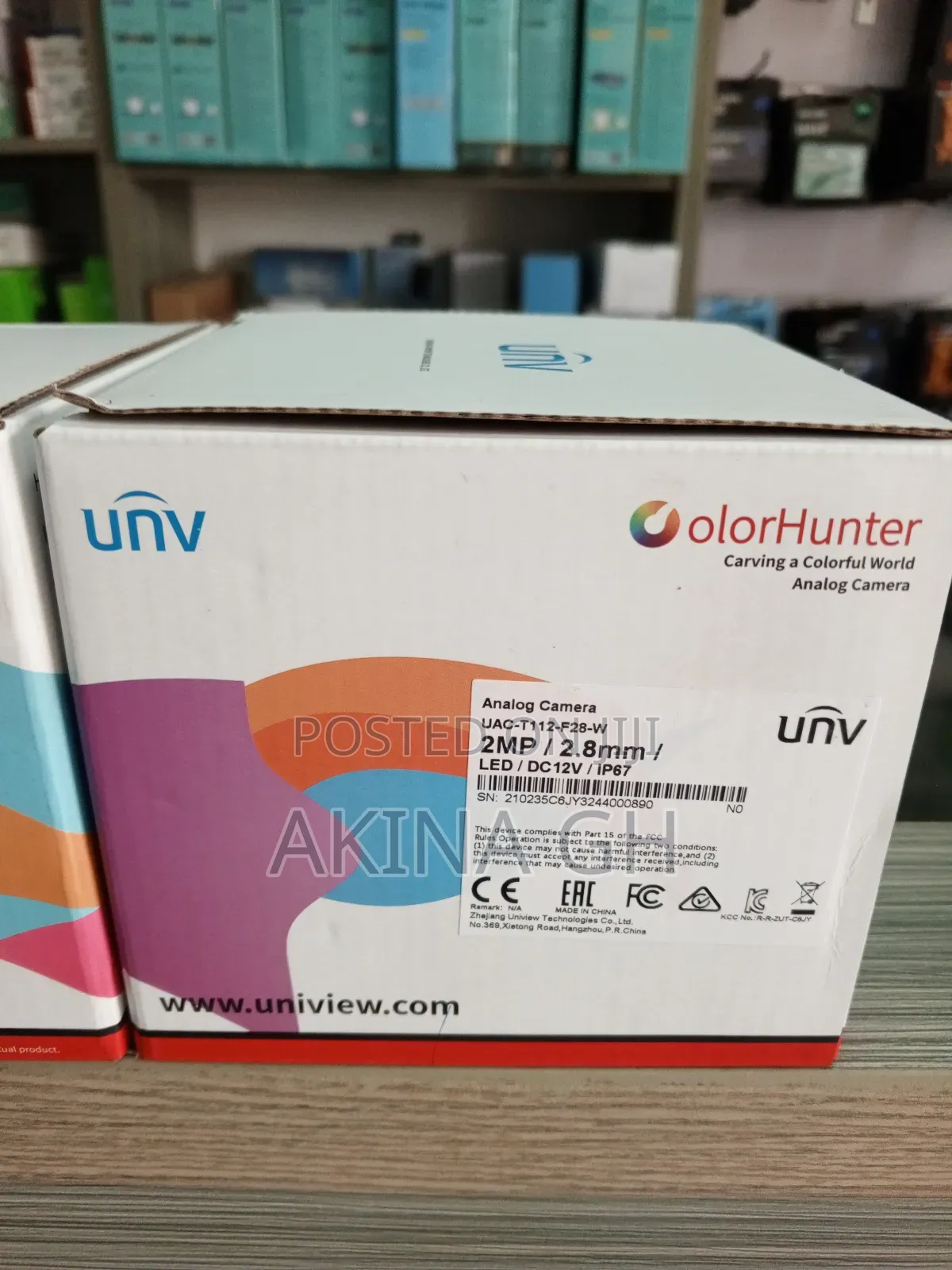 Uniview Unv Colorhunter Analog 2mp Camera Full Color