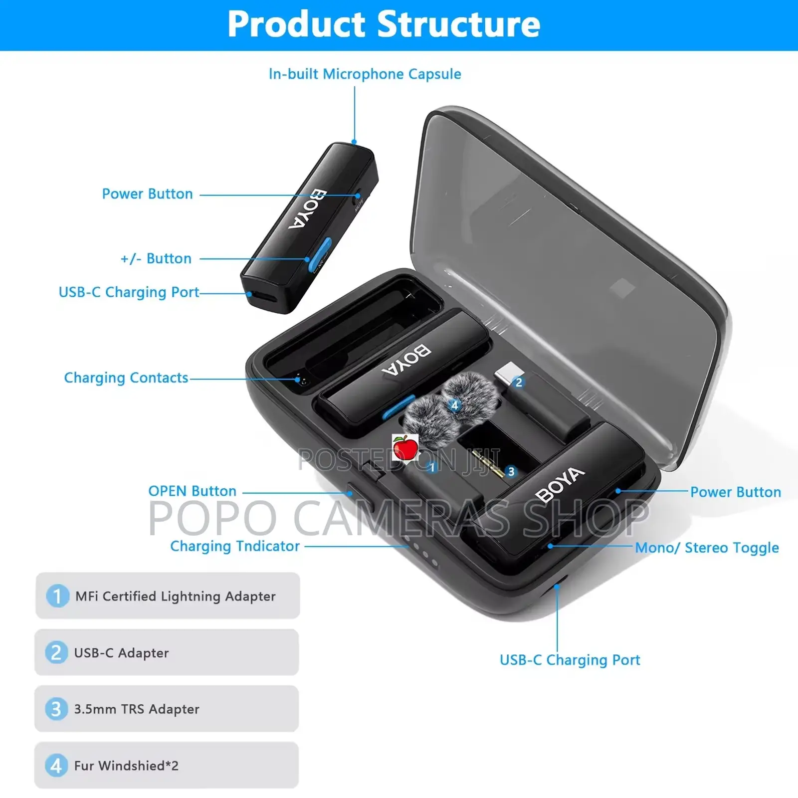 Boya Link Wireless Lapel Microphone