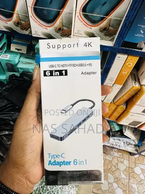 6in1 Type C Adapter for Laptop