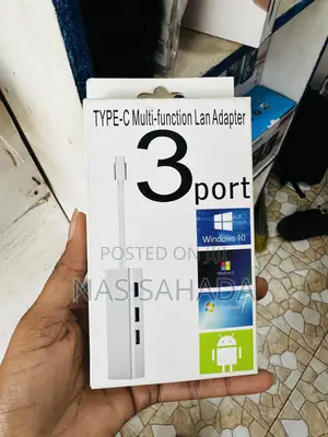 Type C USB Hub Lan Adapter
