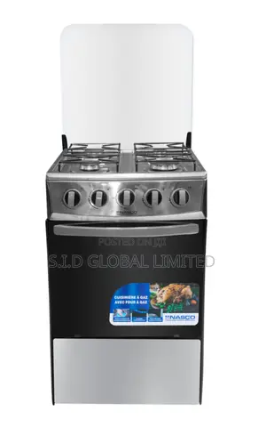 Cooking Happiness With NASCO-4-BURNER-GAS-COOKER-OVEN