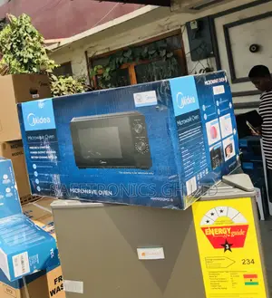 Available Black Midea 20 Liters Countertop Microwave