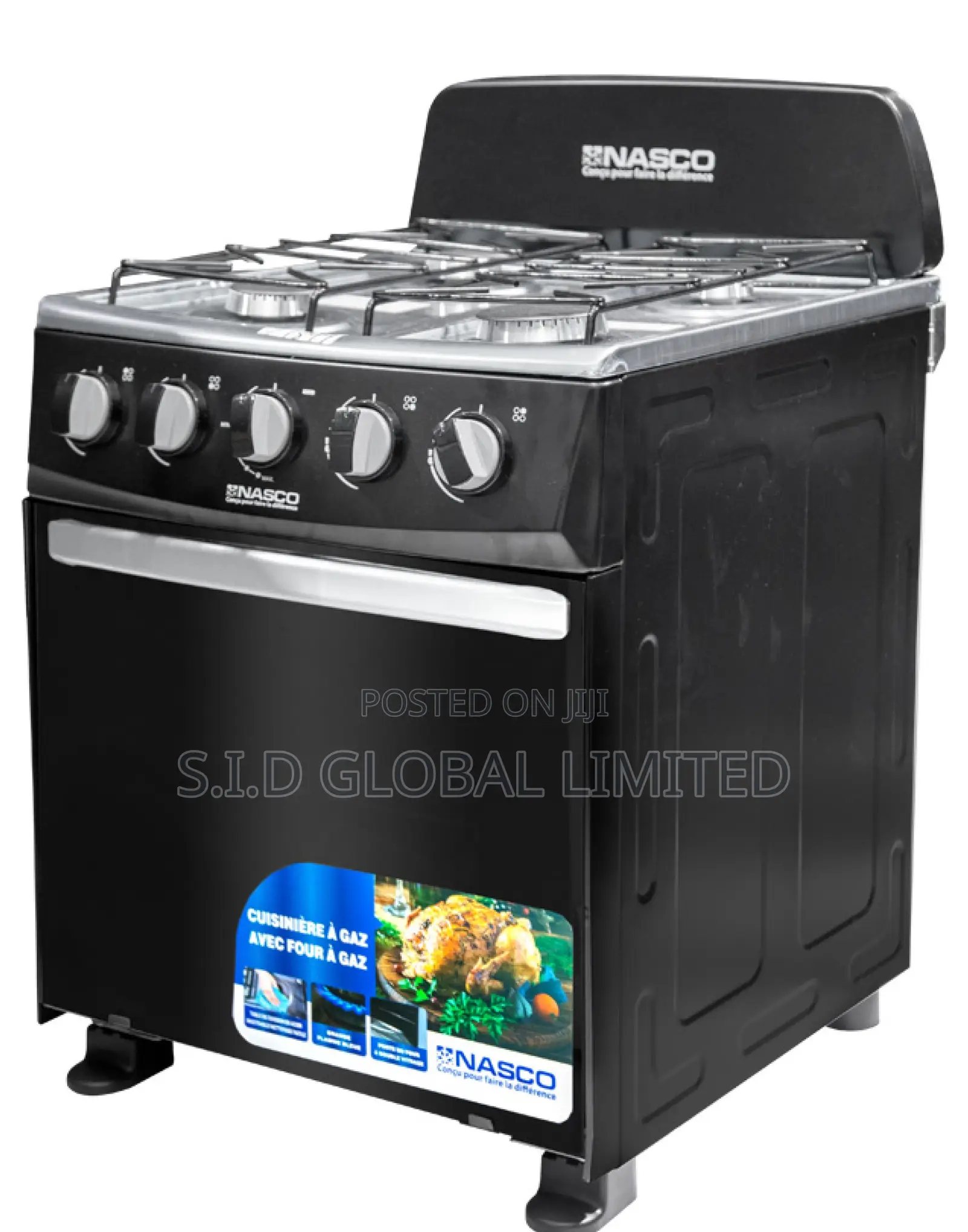 Efficiency That Cooks With NASCO-4-BURNER-GAS-COOKER-OVEN