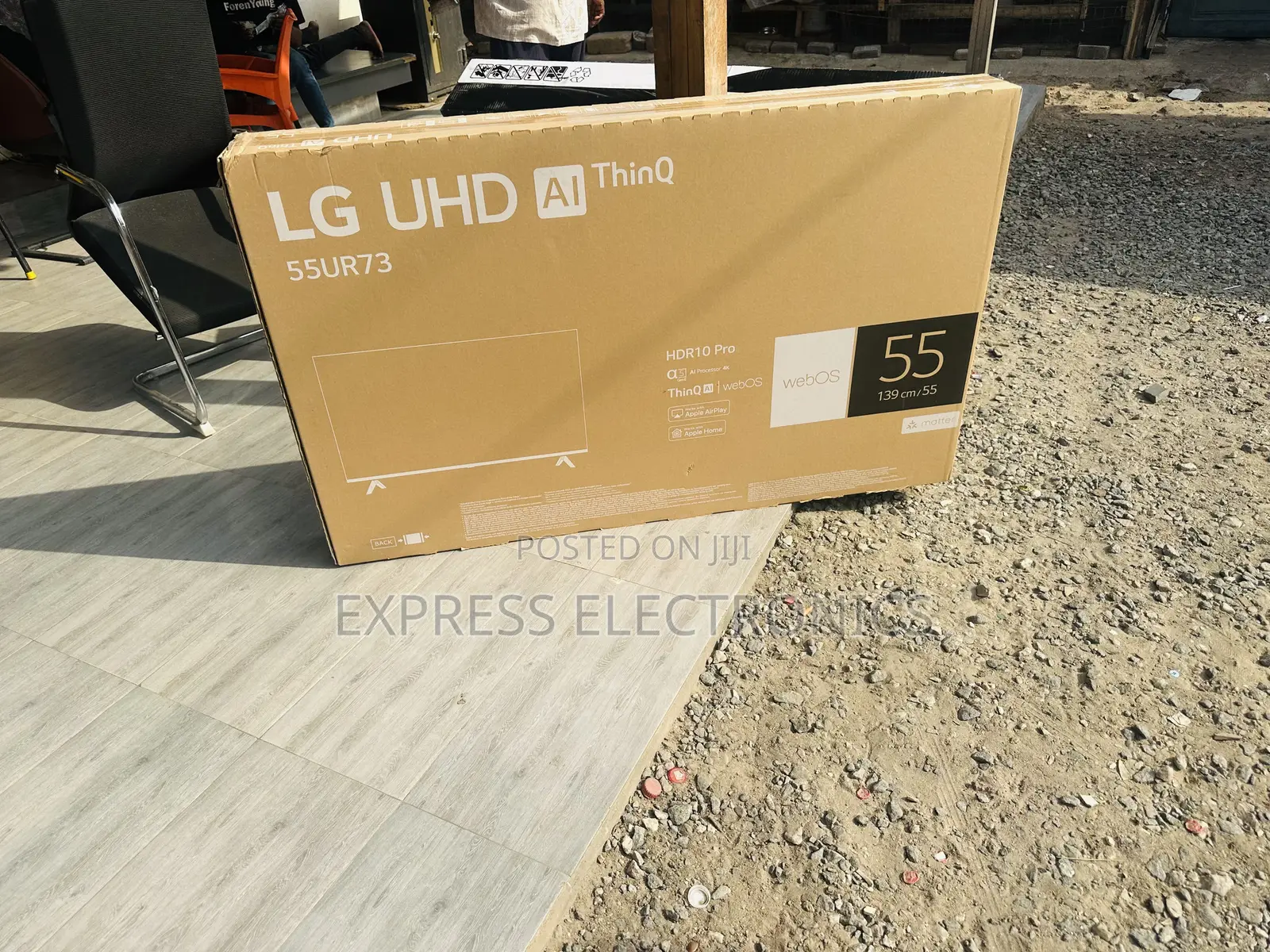 Slim Uhd Smart Glossy Screen 55”Ur73