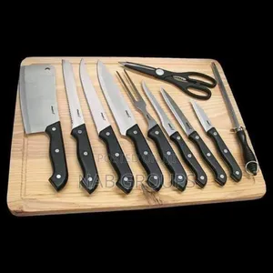 Chopping Board With Knives