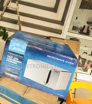 Lastest 28 Liters Countertop Midea Gray Microwave