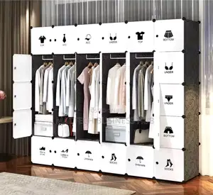 30 Cubes Plastic Wardrobes