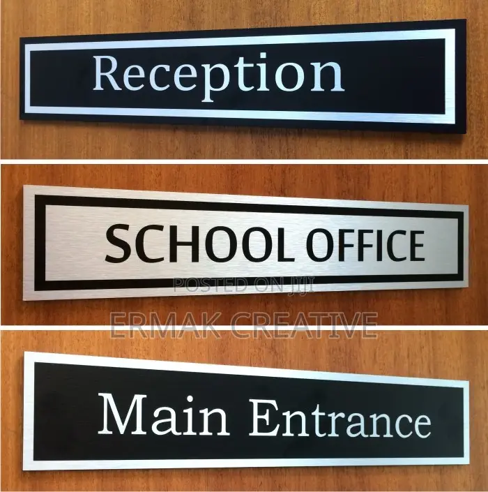Door Label