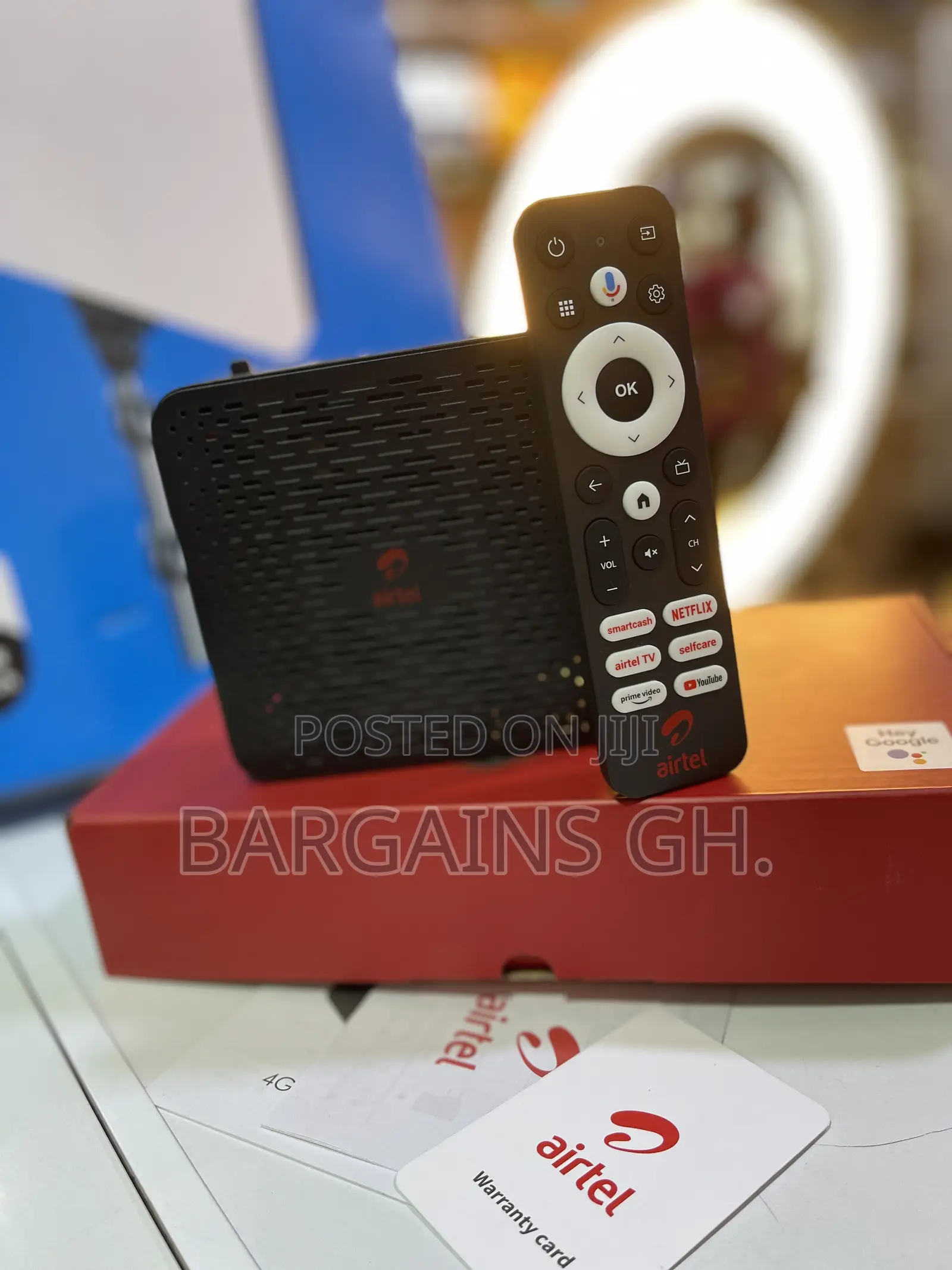 Airtel 4g Universal Router With Android Smart Tv Box (Jailbroken)