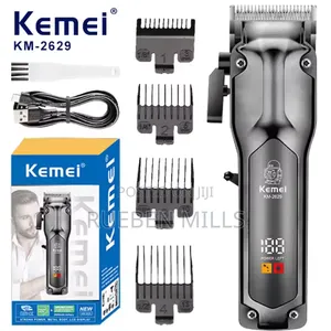 Low Noise Kemei KM-2629 Cordless Salon Barbering Machine