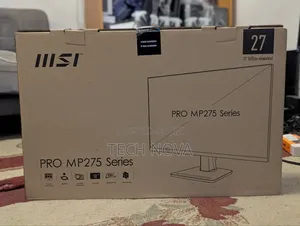 MSI PRO MP275 27 Inch 100hz Refresh Rate