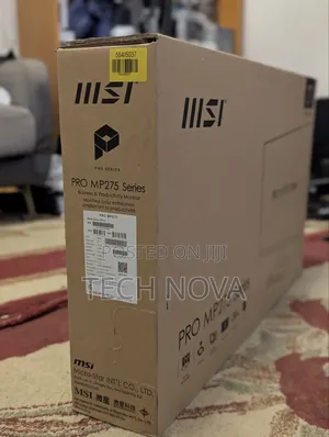 MSI PRO MP275 27 Inch 100hz Refresh Rate