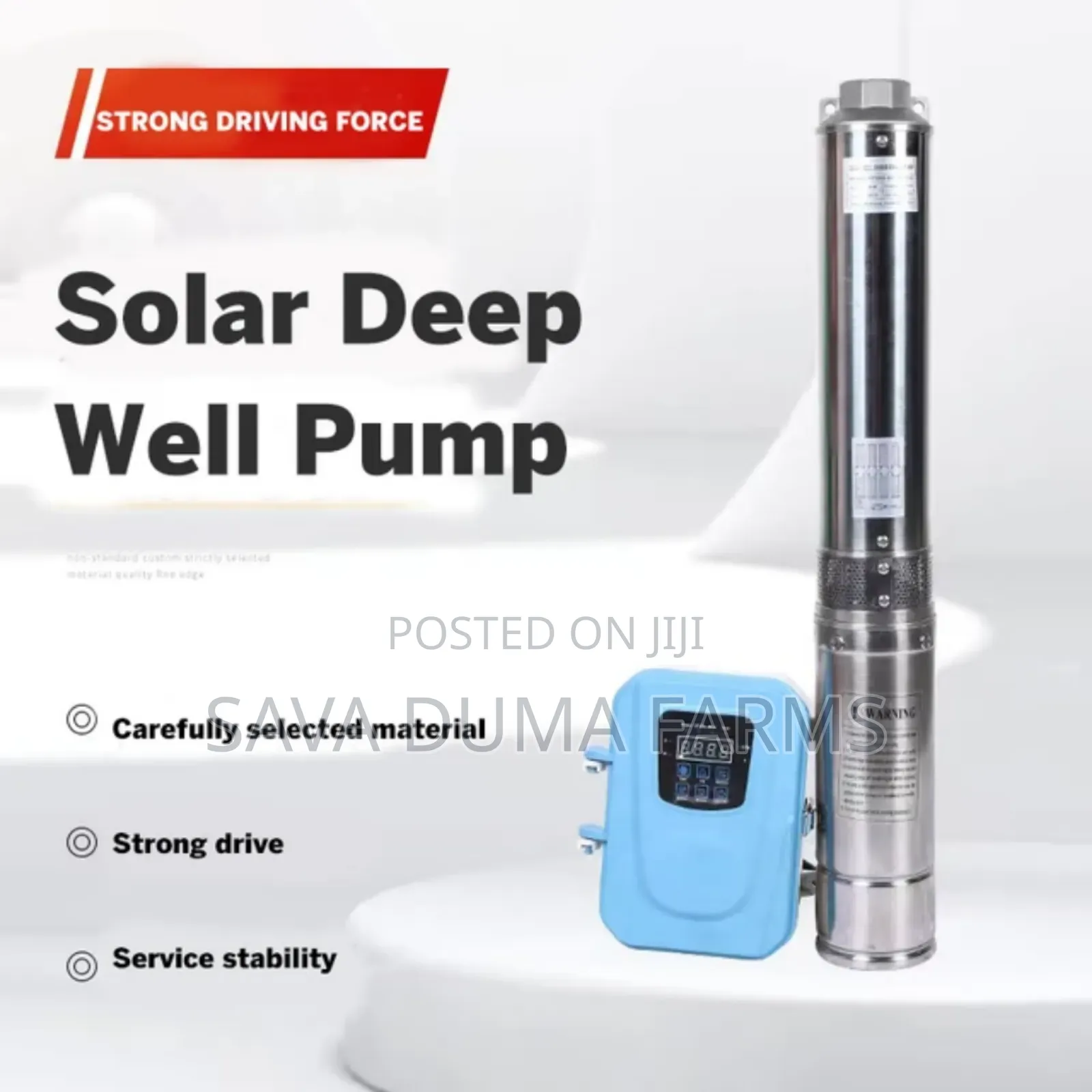 Deep Well Submersible Solar Water Pump