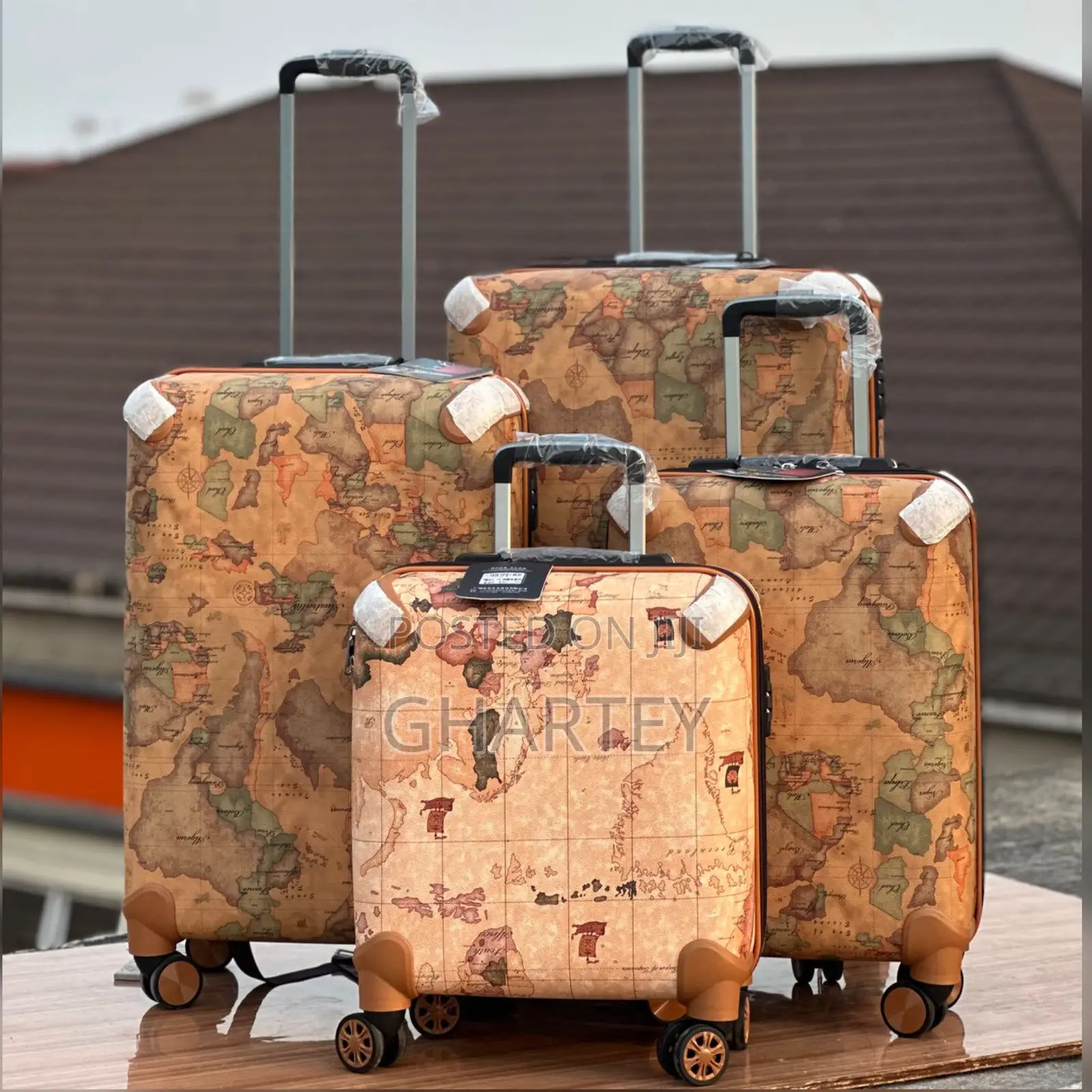 4 Set Trolley Luggage Bags