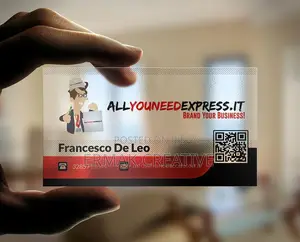 Transparent Business Card