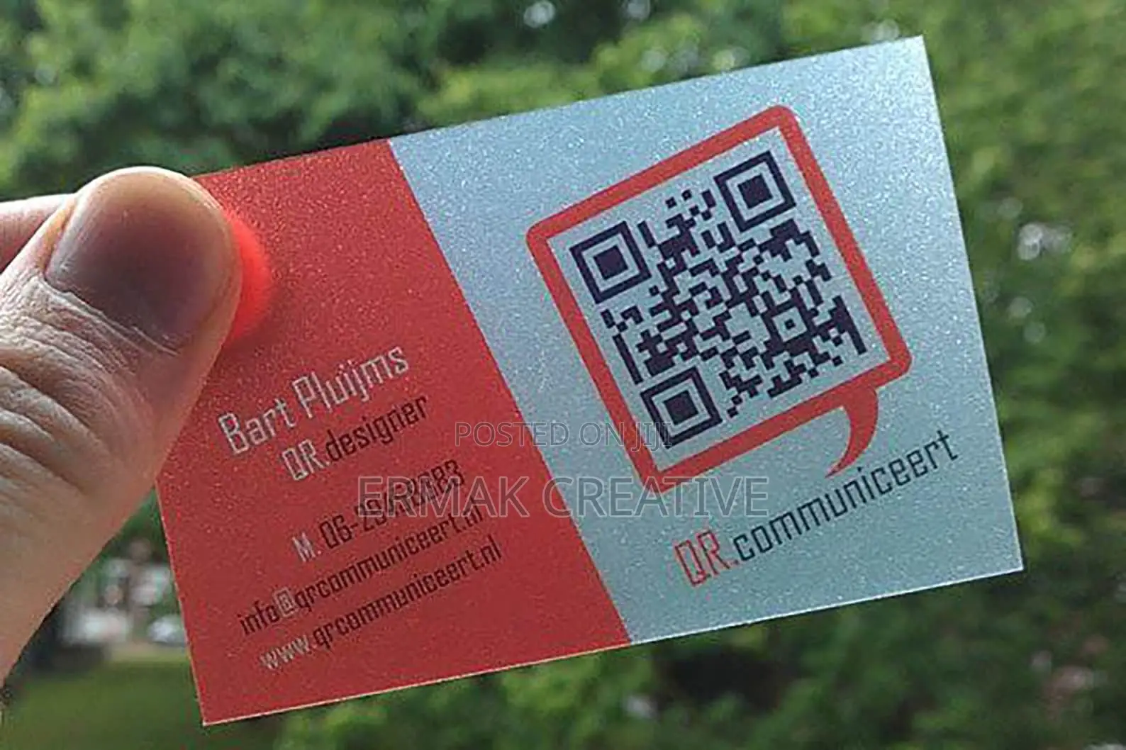 Transparent Business Card