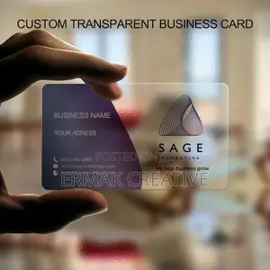 Transparent Business Card