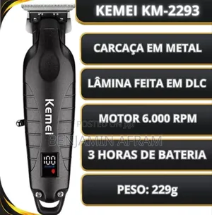 Rechargeable Cordless Hair Clippers Km-2293
