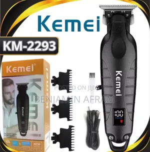 Rechargeable Metallic Hair Clippers