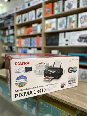 New Canon Pixma G3410 All N One Inkjet Wireless Printer